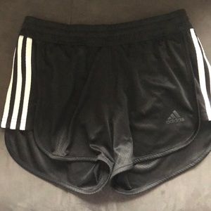 Black adidas shorts